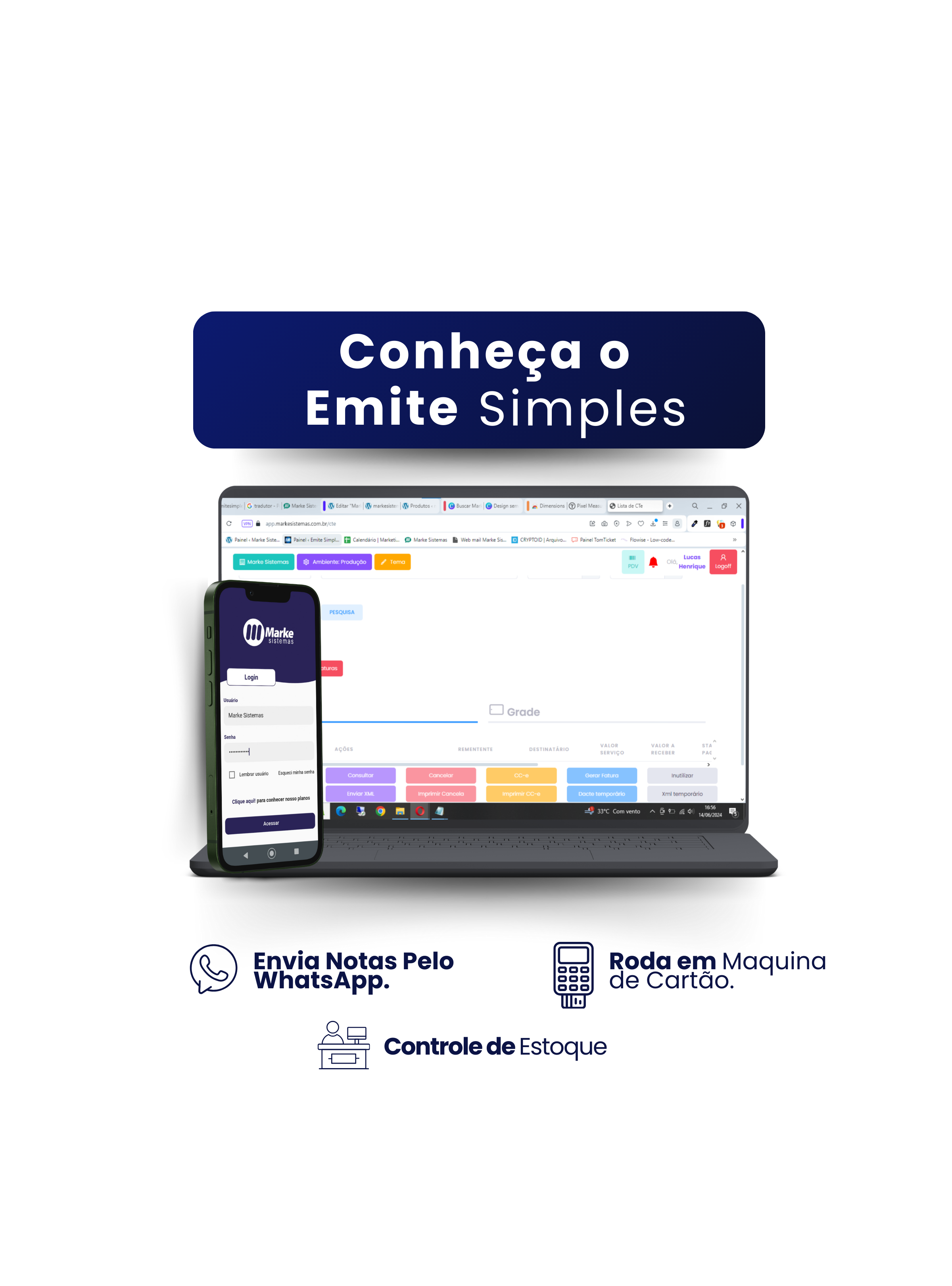 Visão do Emite Simples